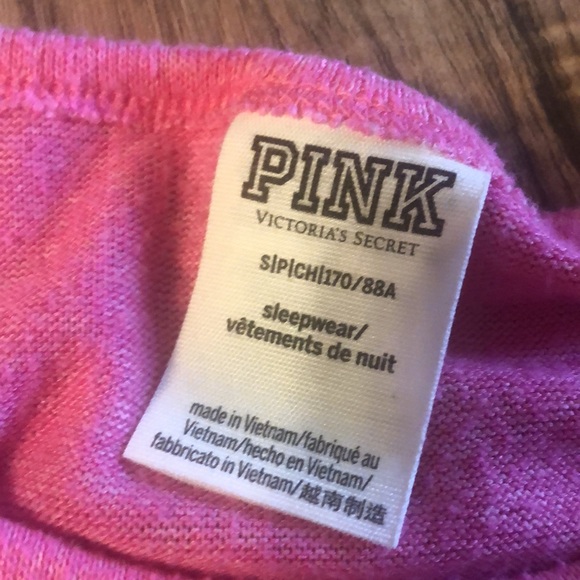 Victoria’s Secret pink sleep top - Picture 5 of 9